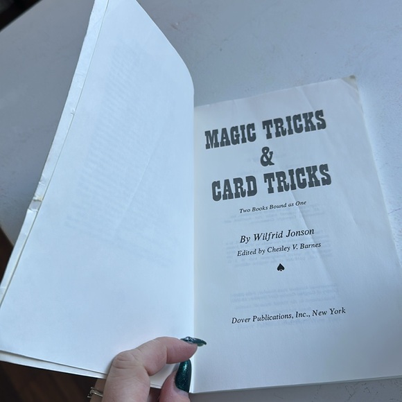 Magic tricks and card tricks vintage 1954 book - Picture 5 of 8